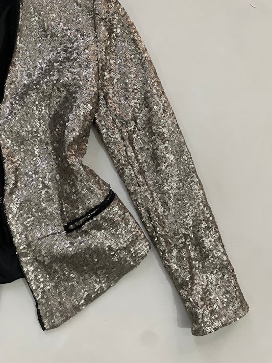 Sequin Blazer-Bust 36