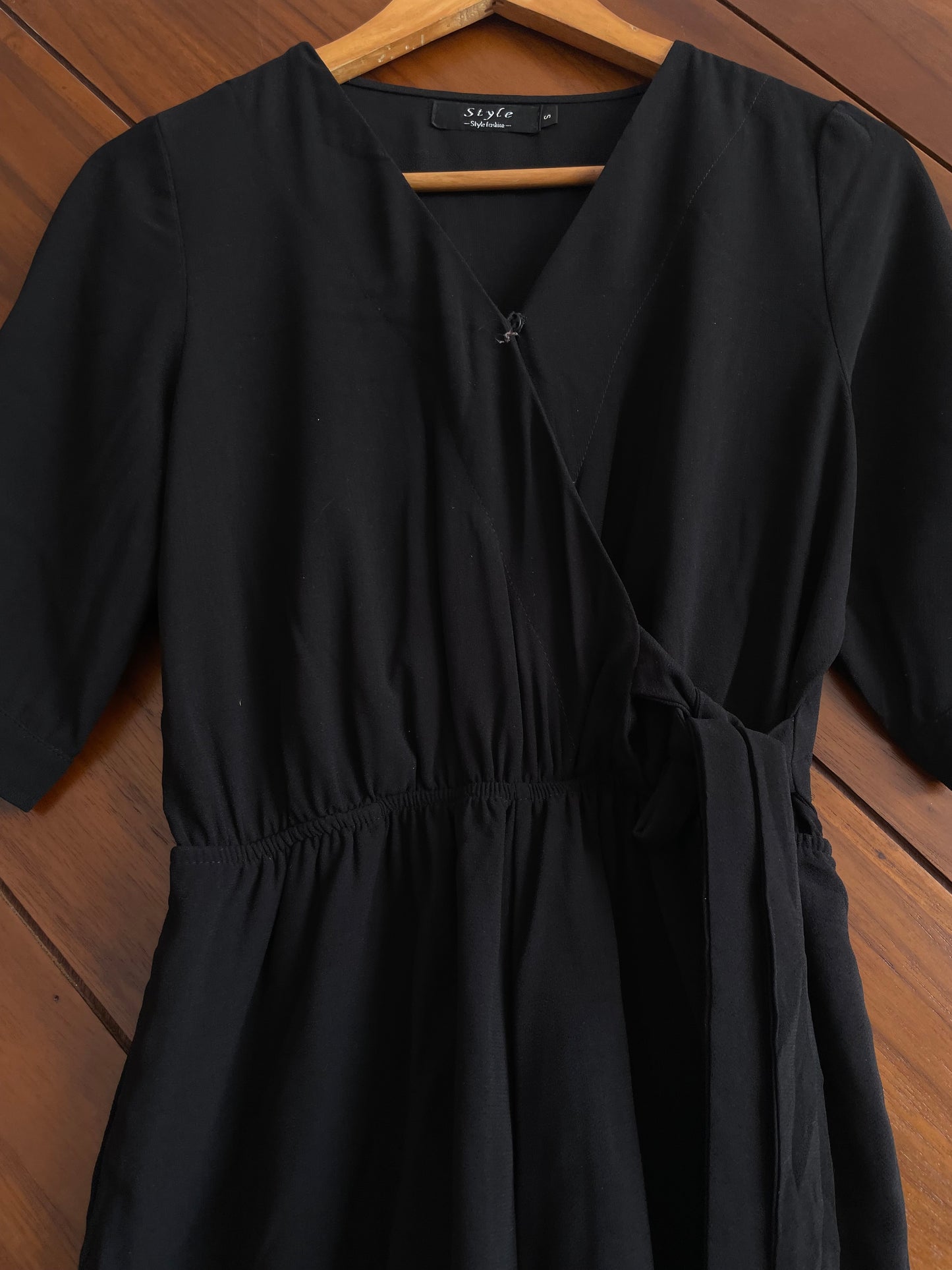 Solid Black Romper-Bust 34
