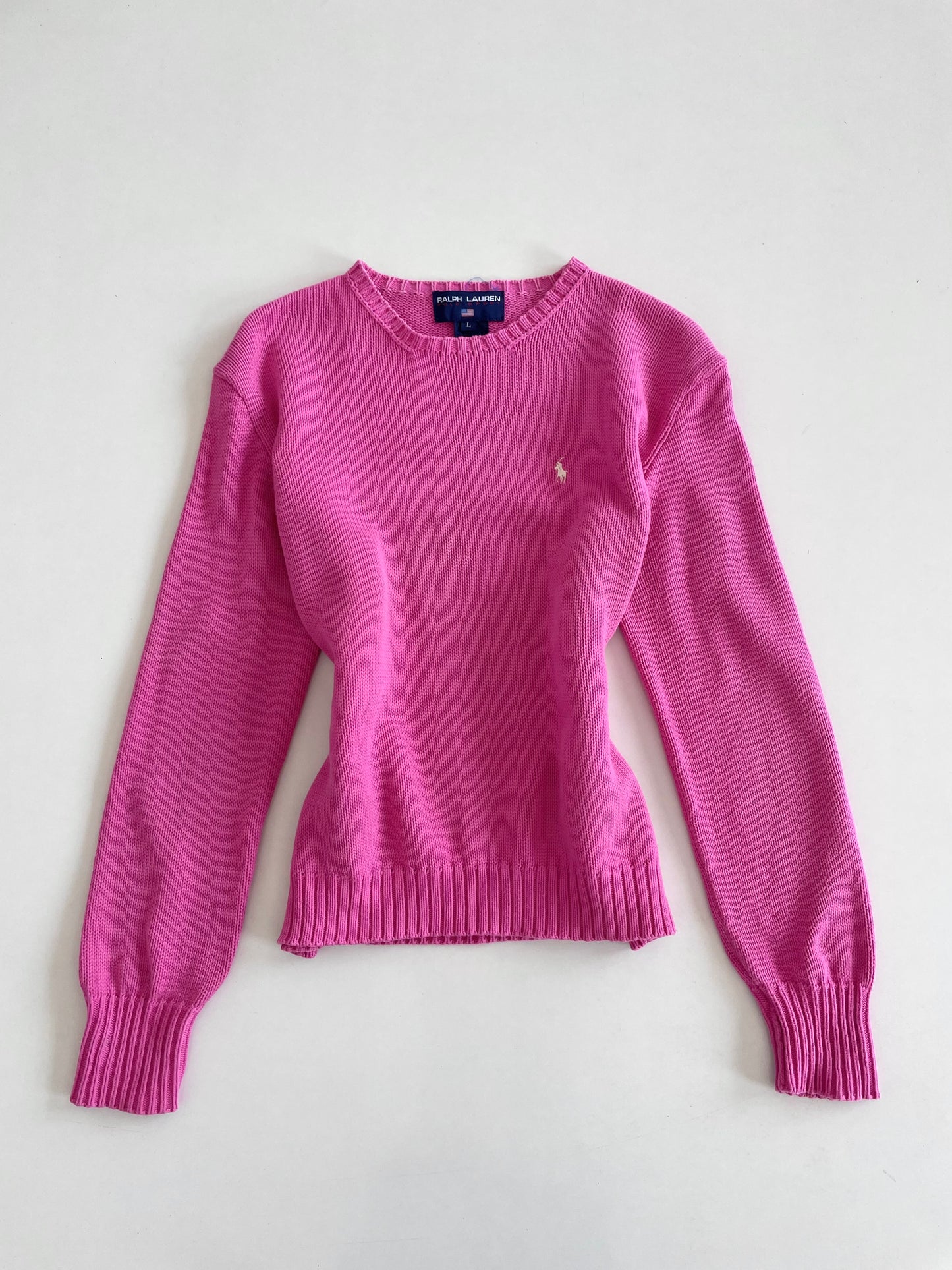 Ralph Lauren 100%Cotton Vintage Sweater-Bust 44 to 46