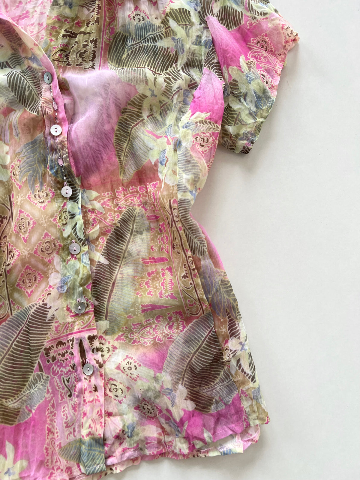Vintage Sheer Shirt-Bust 38