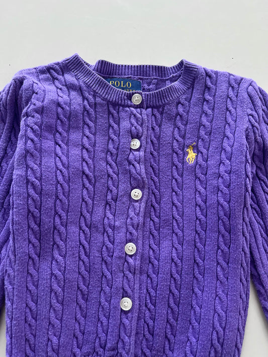 Ralph Lauren 100%Cotton Kids Vintage Cardigan-Bust 26