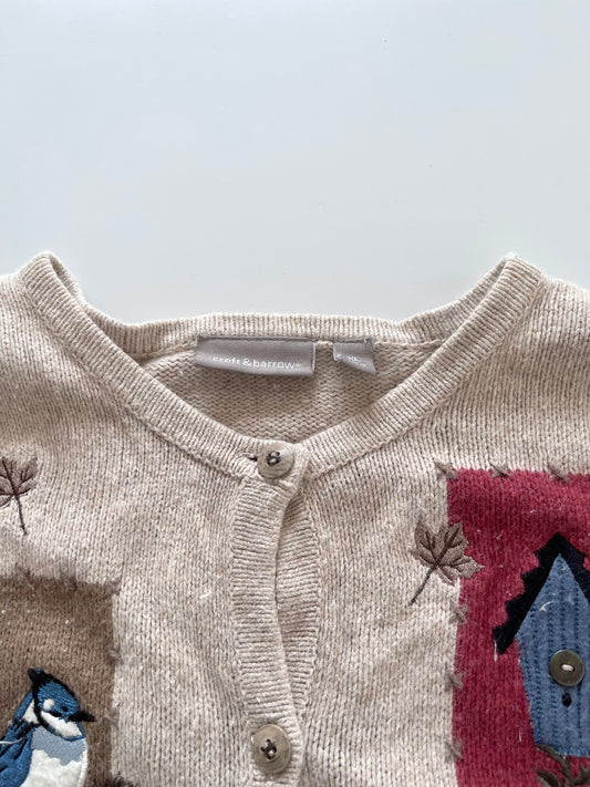 Croft&Barrow Embroidered Cardigan Sweater-Bust 48