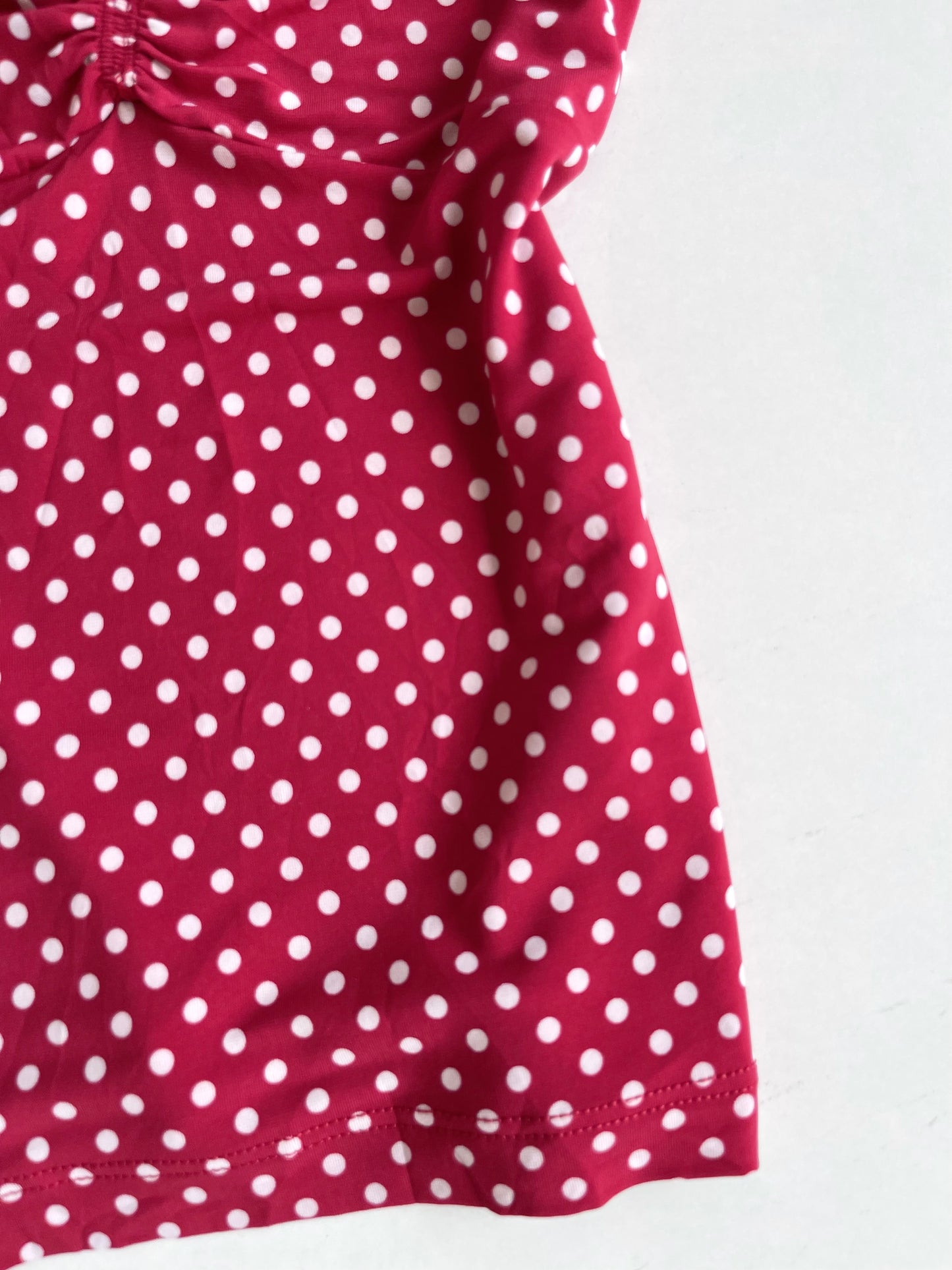 Bcbg Maxzaria Polka Dot Top-Bust 34 to 36