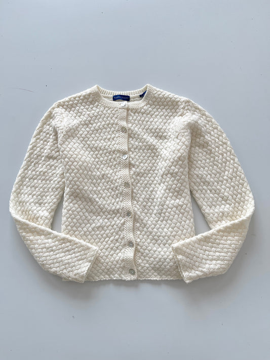 Karen Scott Solid Sweater Cardigan-Bust 42