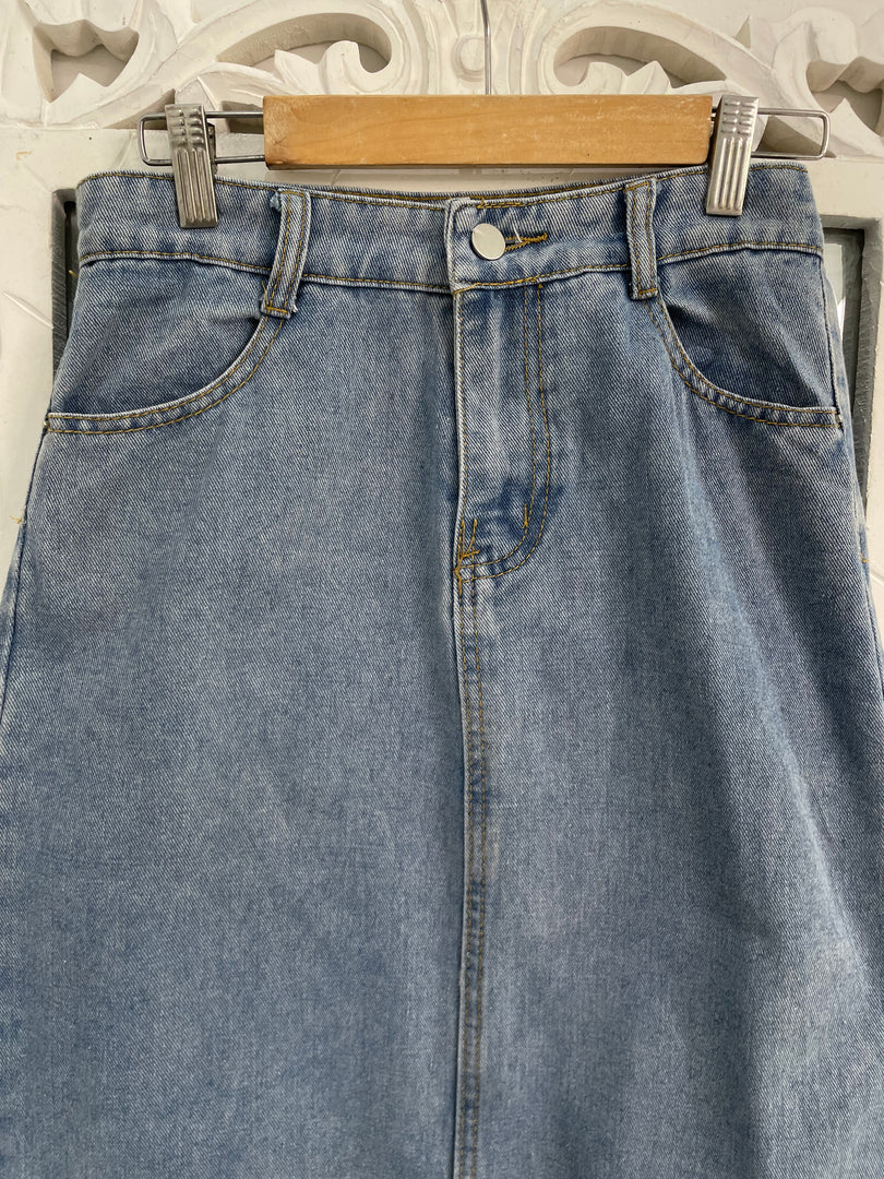 Denim Skirt-Waist 28