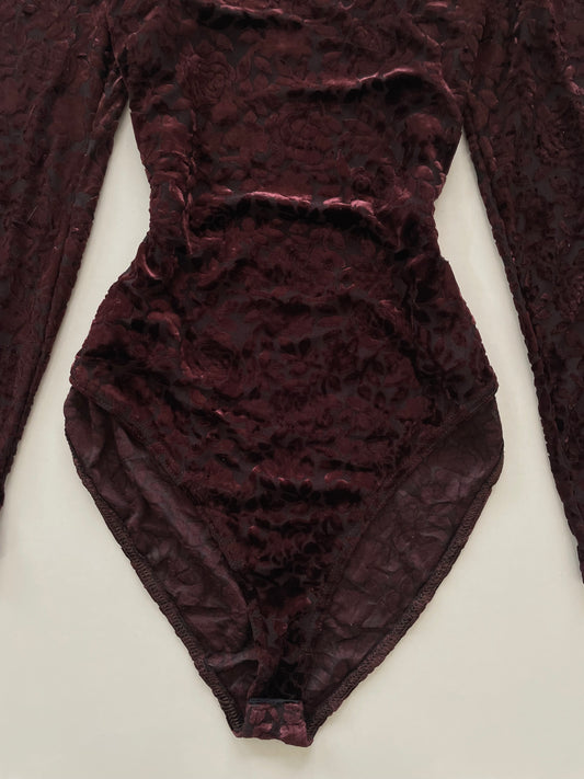 Adam Pour Eve Chenille Sheer Bodysuit-Bust 40 to 42