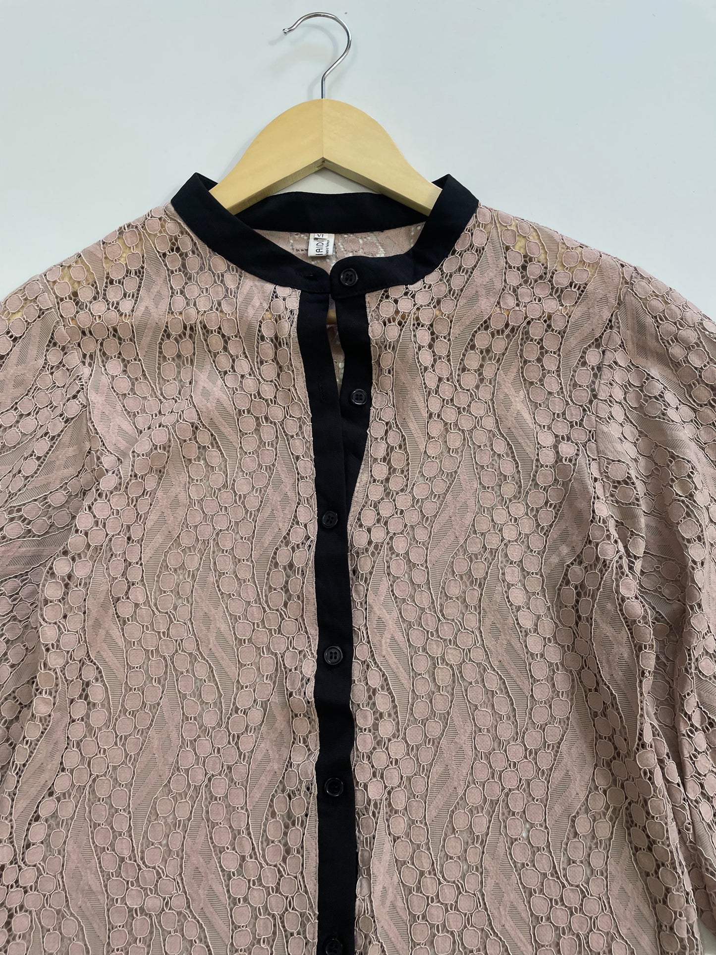 Jinleiaidi Semi Sheer Shirt-Bust 34