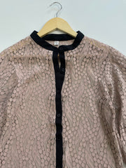 Jinleiaidi Semi Sheer Shirt-Bust 34