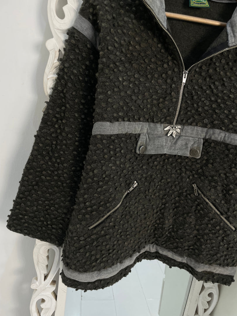 Vintage Thick Fleece Jacket-Chest 42