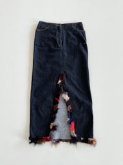 Vintage Denim Skirt-Waist 28