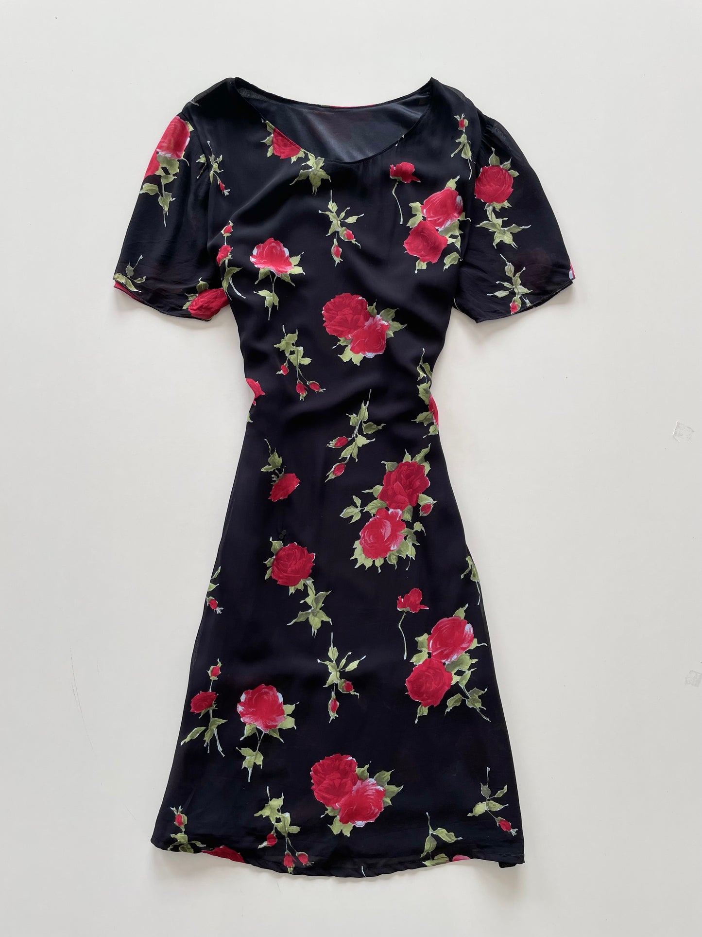 Rosie Black Dress-Bust 48