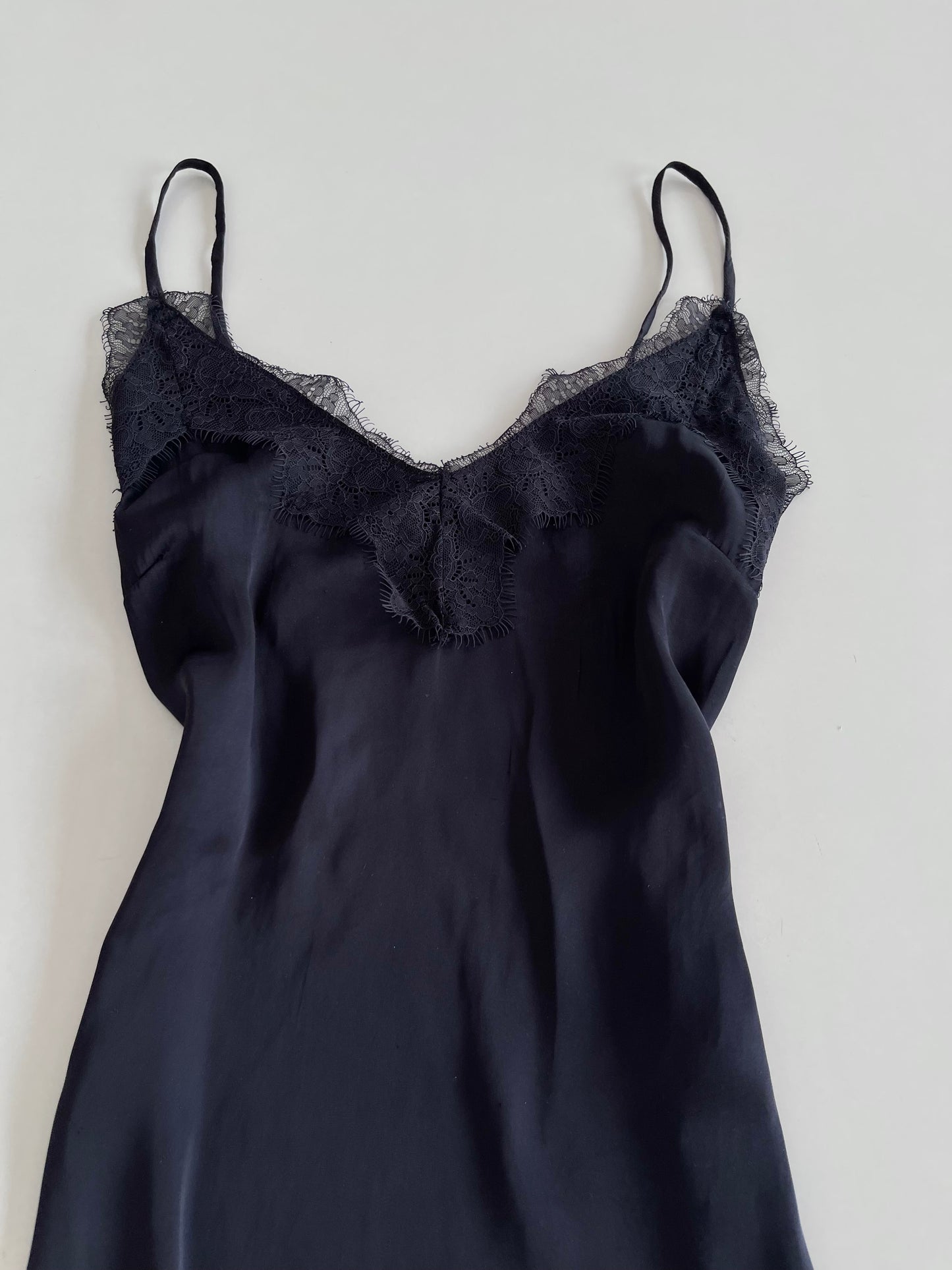 Satin Lace Top-Bust 34