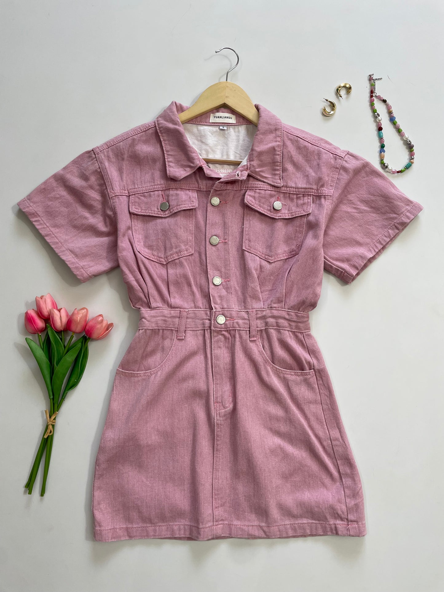 Denim Dress-Bust 32