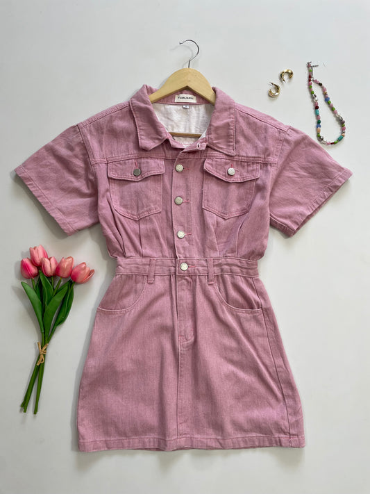Denim Dress-Bust 32
