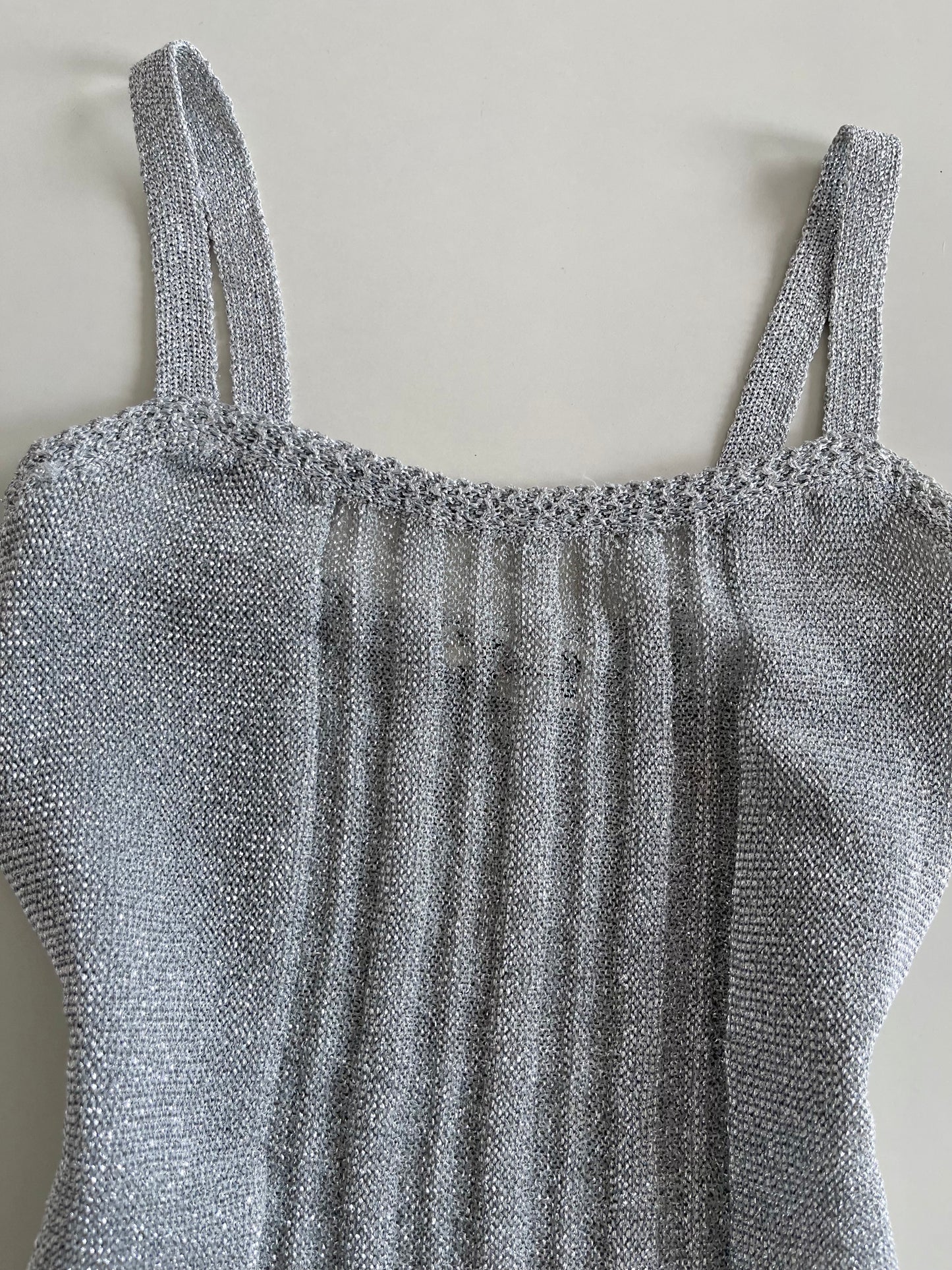 Bruno Shimmer Sheer Top-Bust  28 to 30