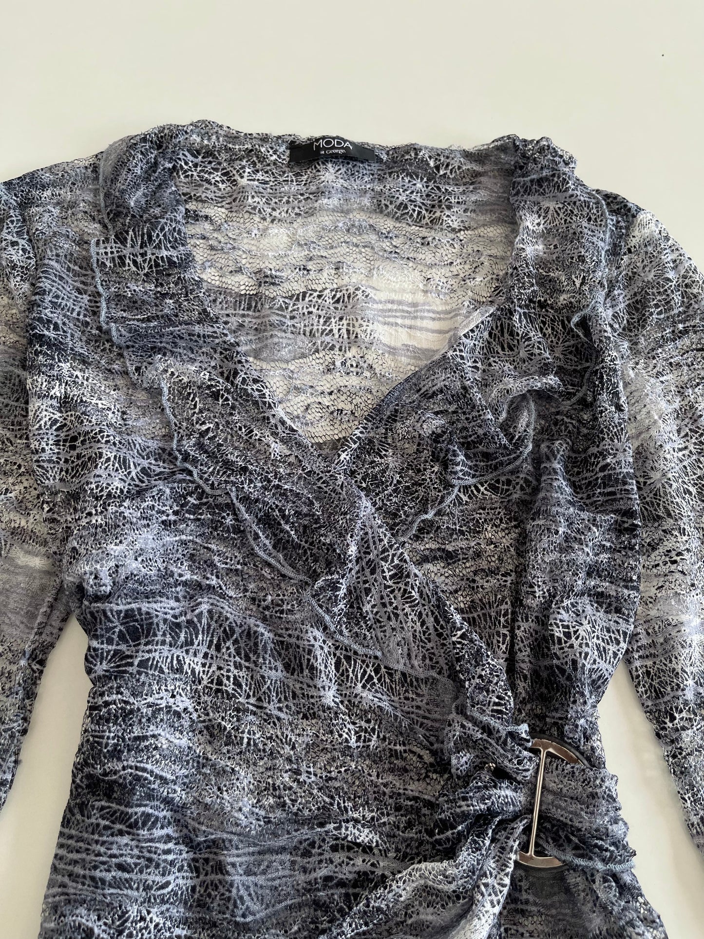 Moda At George Sheer Top-Bust 42 to 44