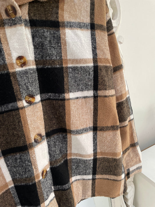 Thick Warm Shacket-Chest 40