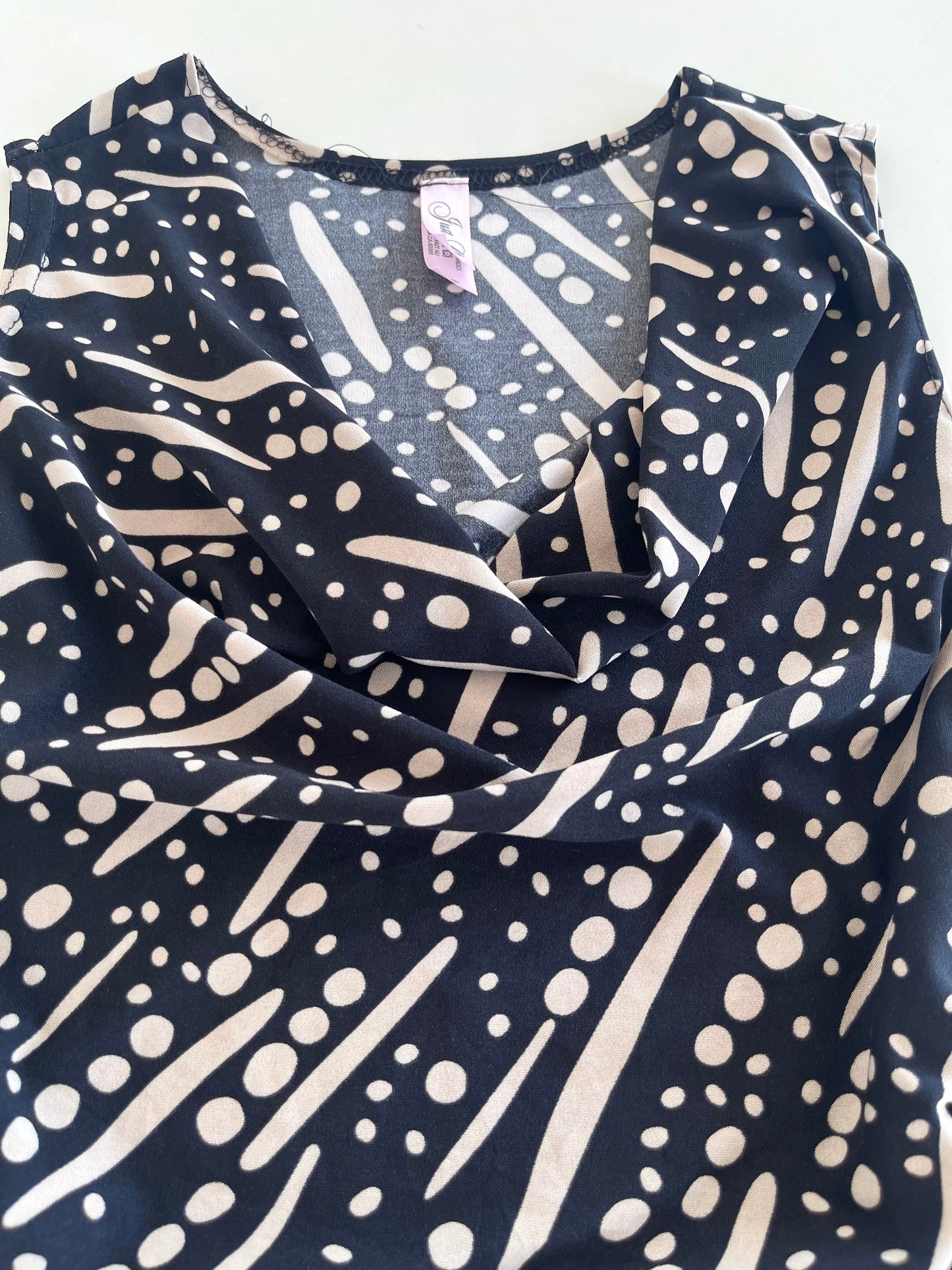 Just One Cowl Neck Top-Bust 34 to 36
