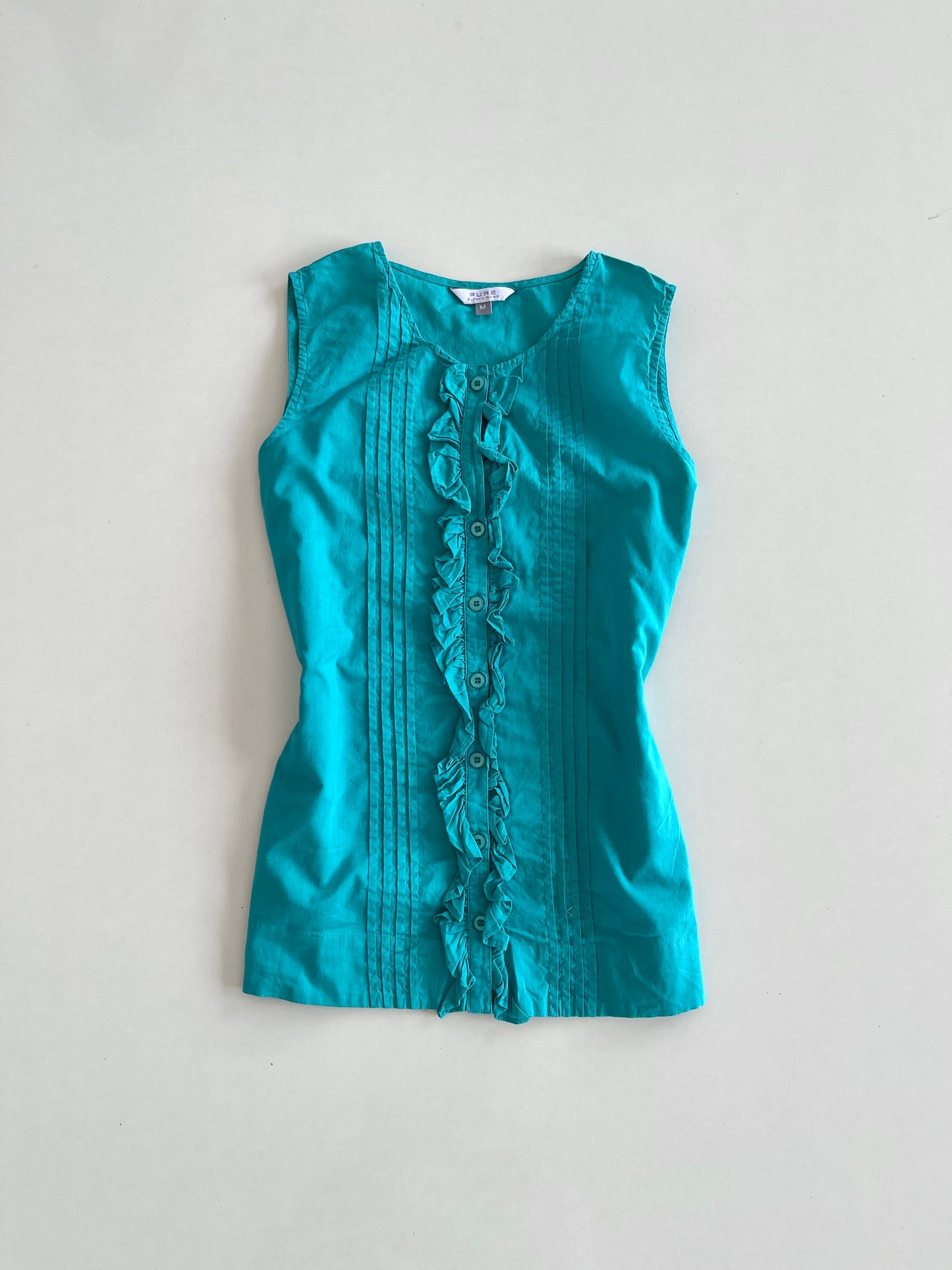 Pure Alfred Sung 100% Cotton Top-Bust 34