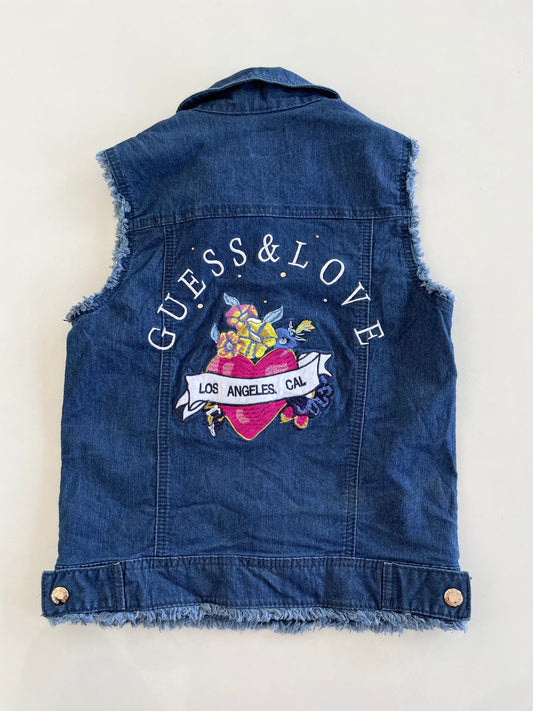 Vintage Guess Denim Top-Bust 30