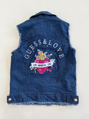 Vintage Guess Denim Top-Bust 30