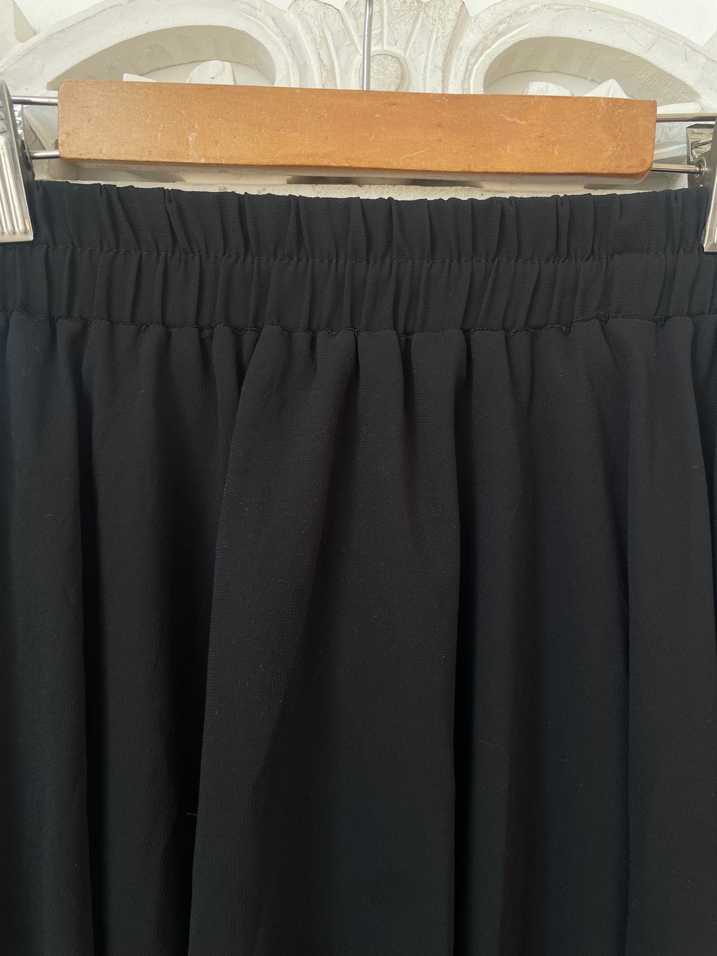 Black Flowy Skirt-Waist 32 to 36