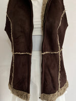 Load image into Gallery viewer, JEEP FUR LINED SUEDE JACKET - BUST 40
