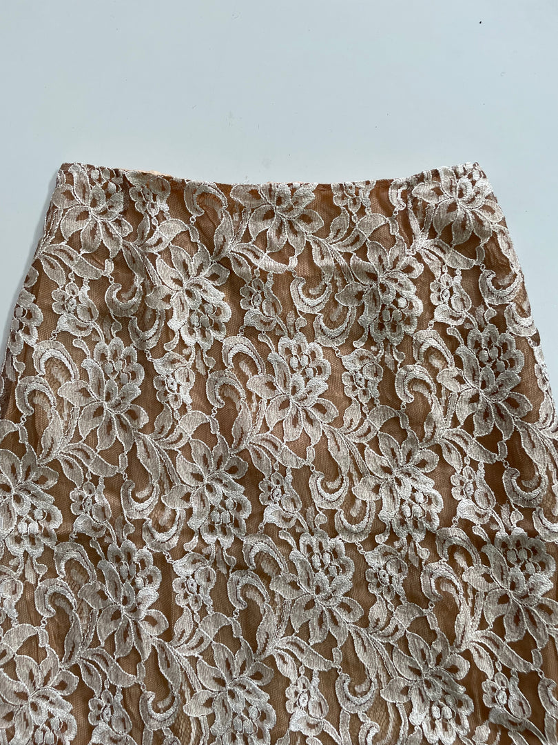 ORNA FARHO LACE SKIRT - WAIST 24