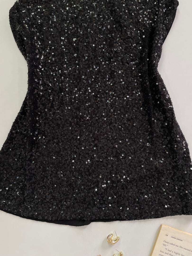 Camaïeu Sequin Vintage Top-Bust 32 to 34