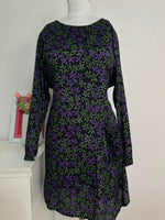 Load image into Gallery viewer, THE MASAI ASYMMETRICAL FLORAL DRESS - BUST 34
