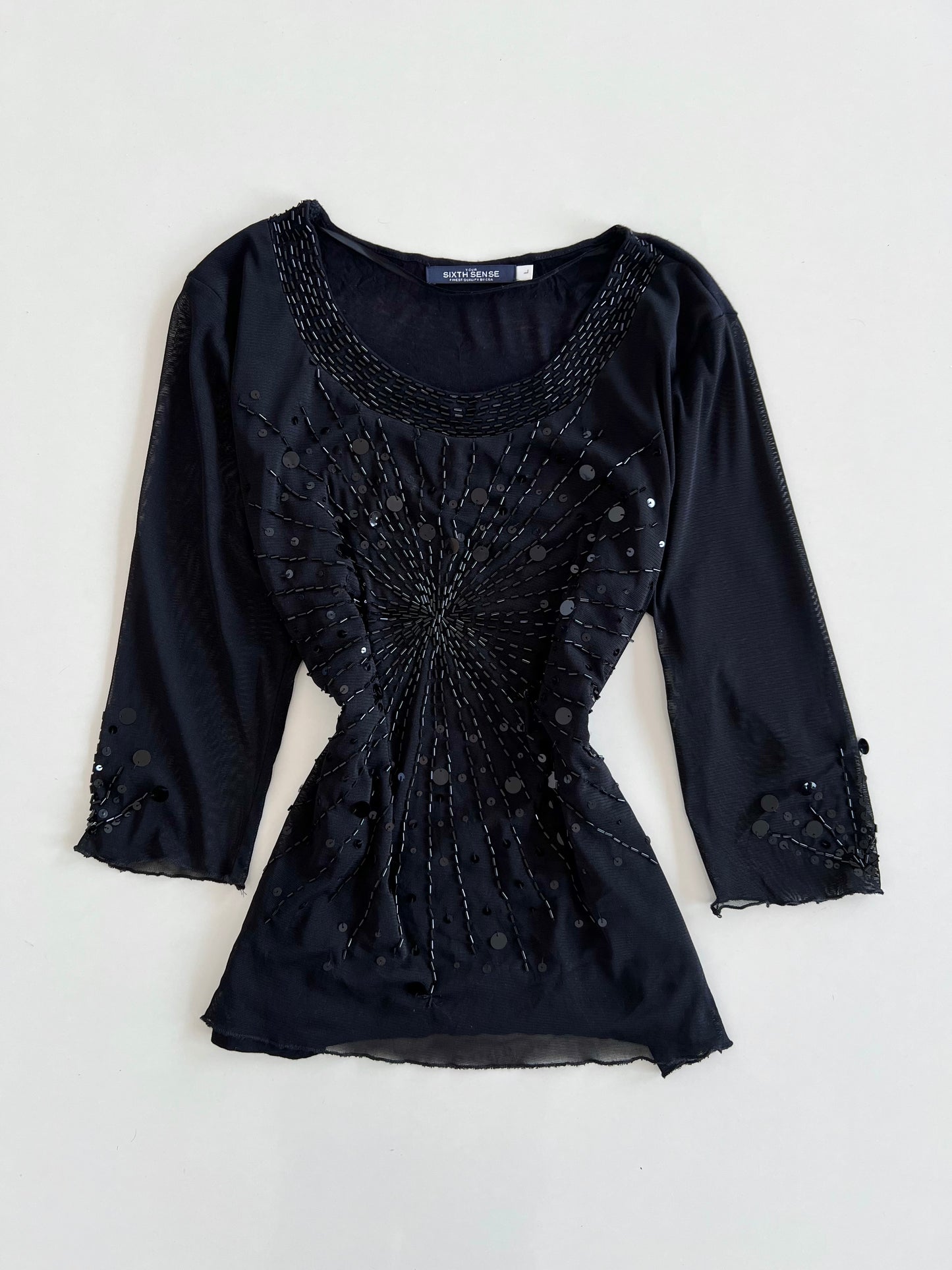 Sixth Sense Sequin Vintage Top-Bust 44 to 46