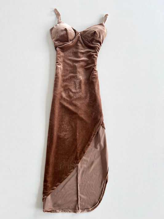 Velvet Dress-Bust 32 to 34