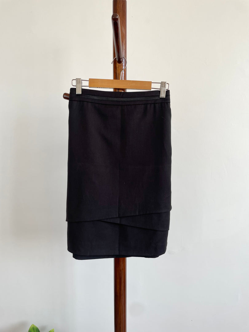 Olivia Hassier Black Skirt-Waist 32