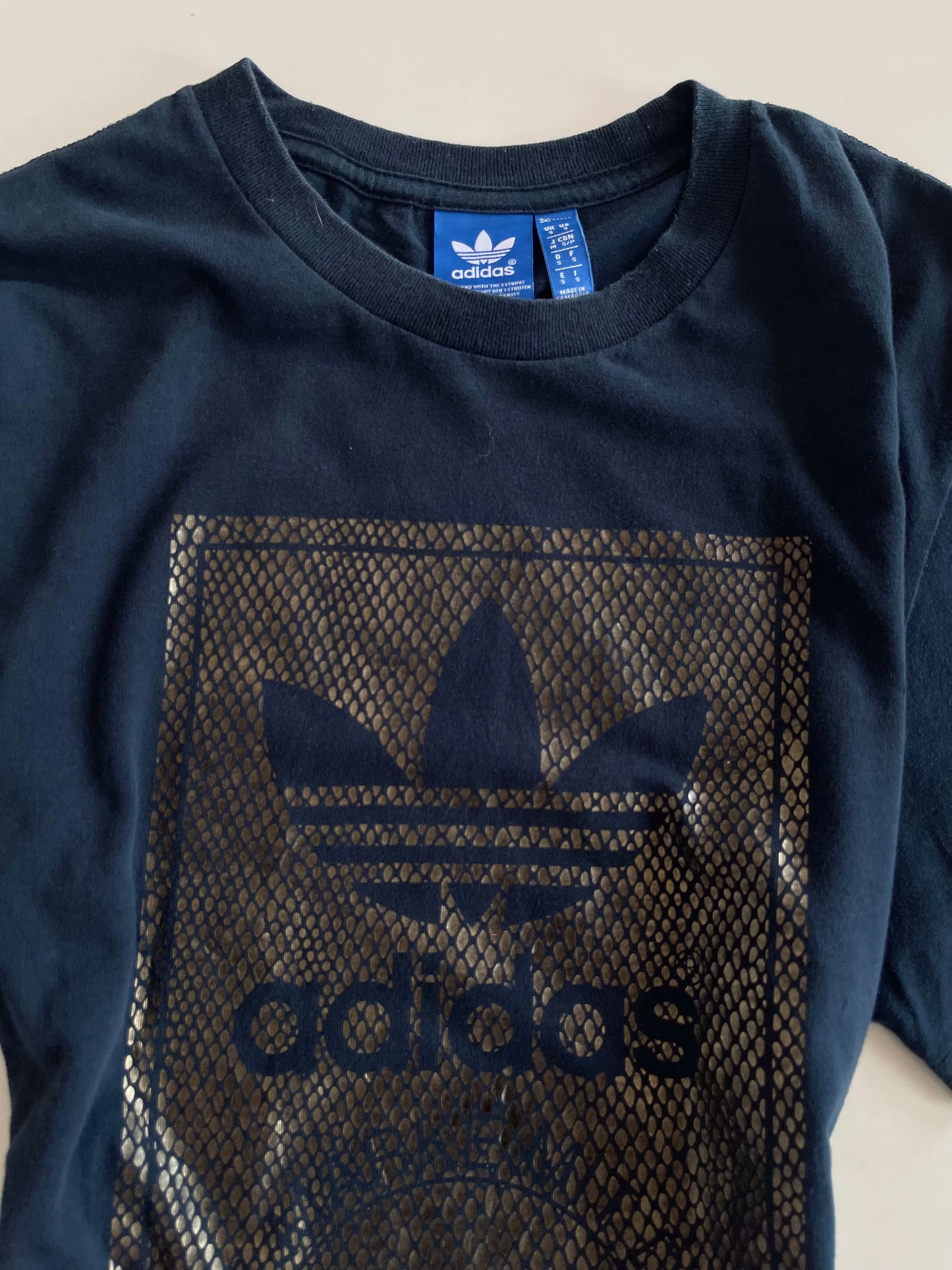 Adidas Vintage T-shirt-Bust 36