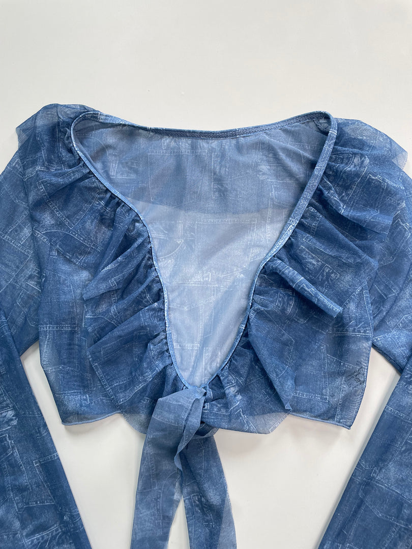 Sheer Top-Bust 30 to 32