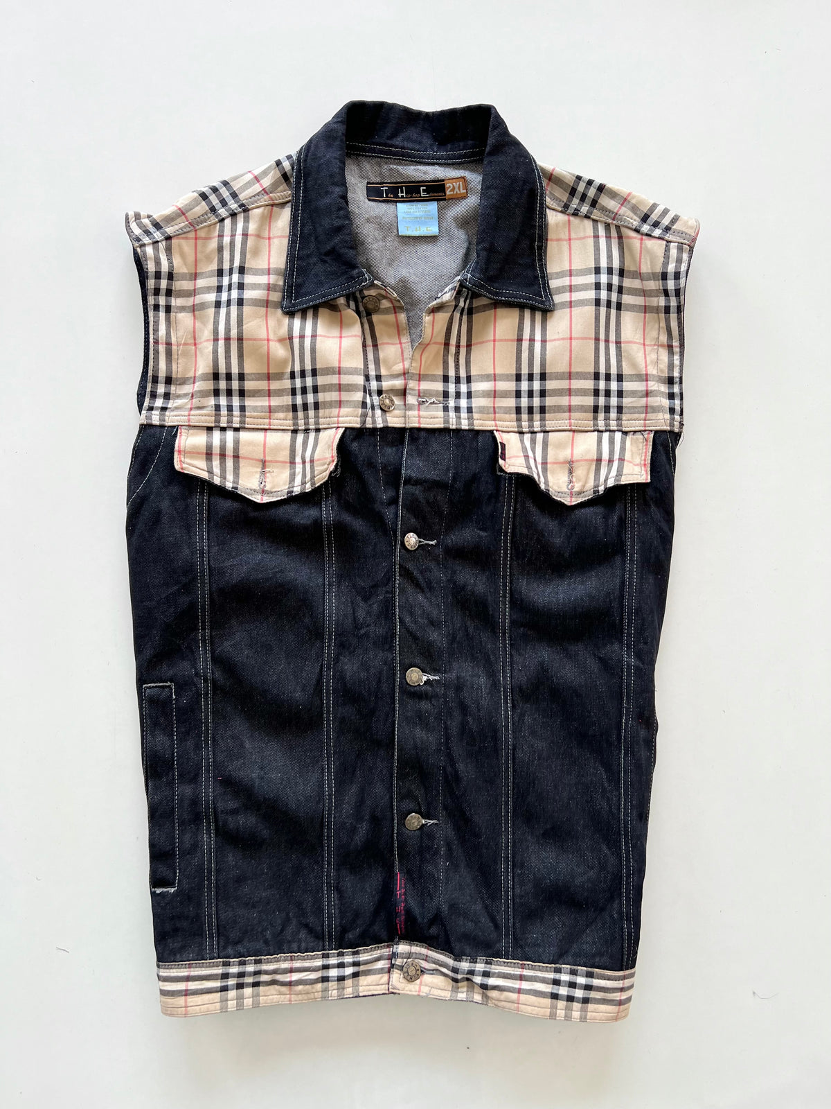 The Hip-Hop Elements Denim Vest-Bust 52