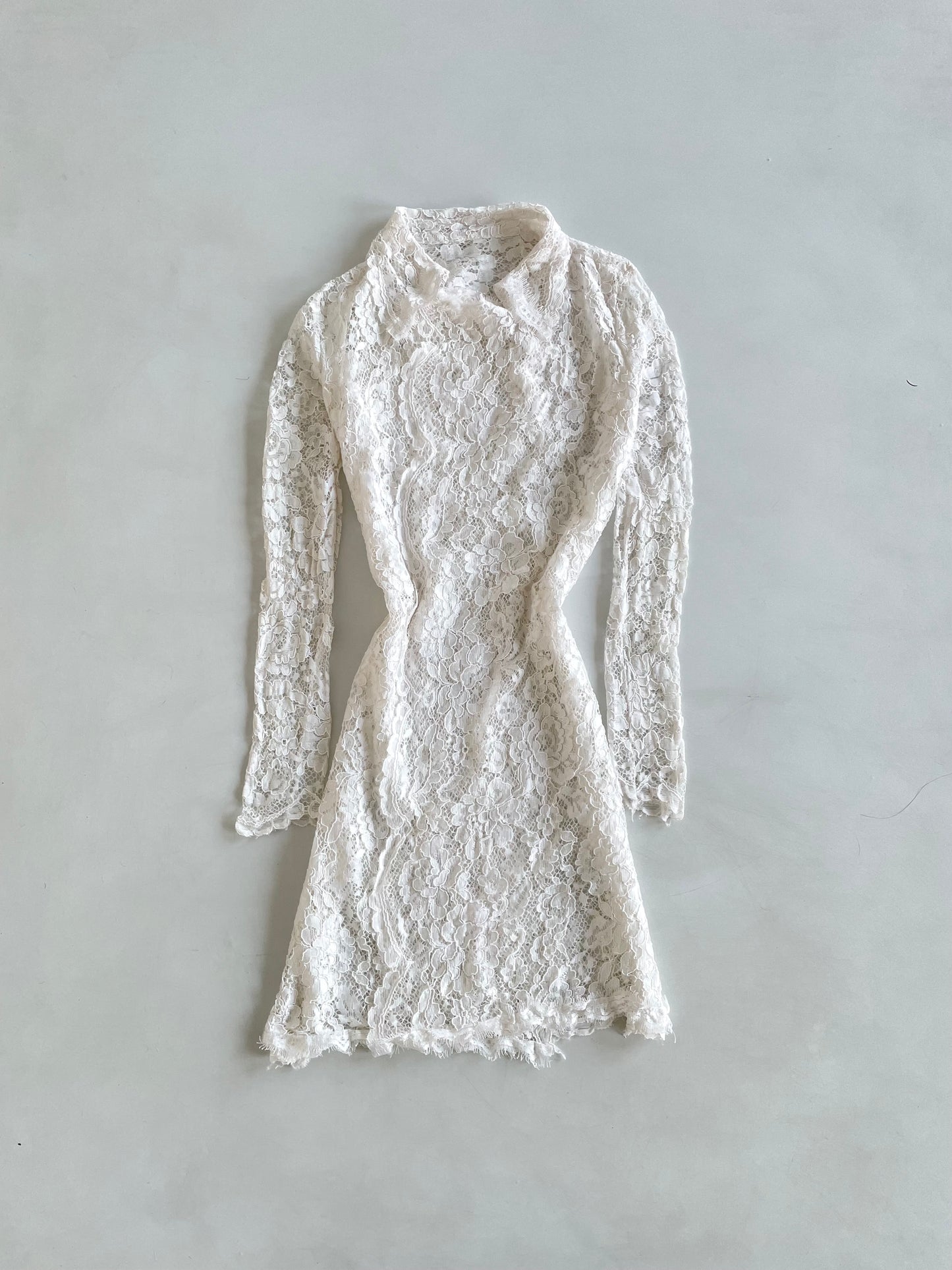 Lacy Sheer Shrug-Bust 34