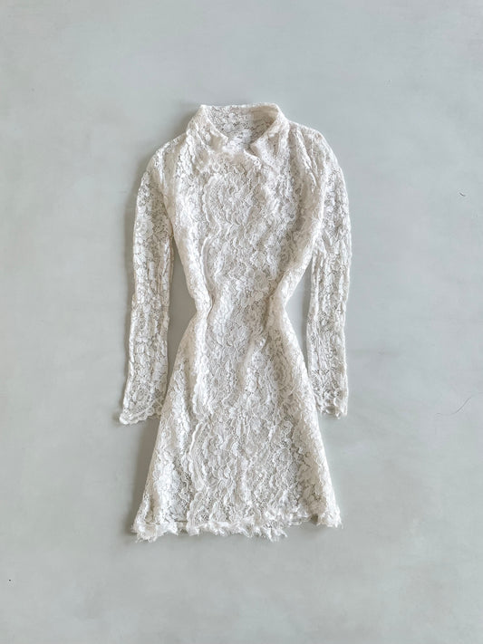 Lacy Sheer Shrug-Bust 34