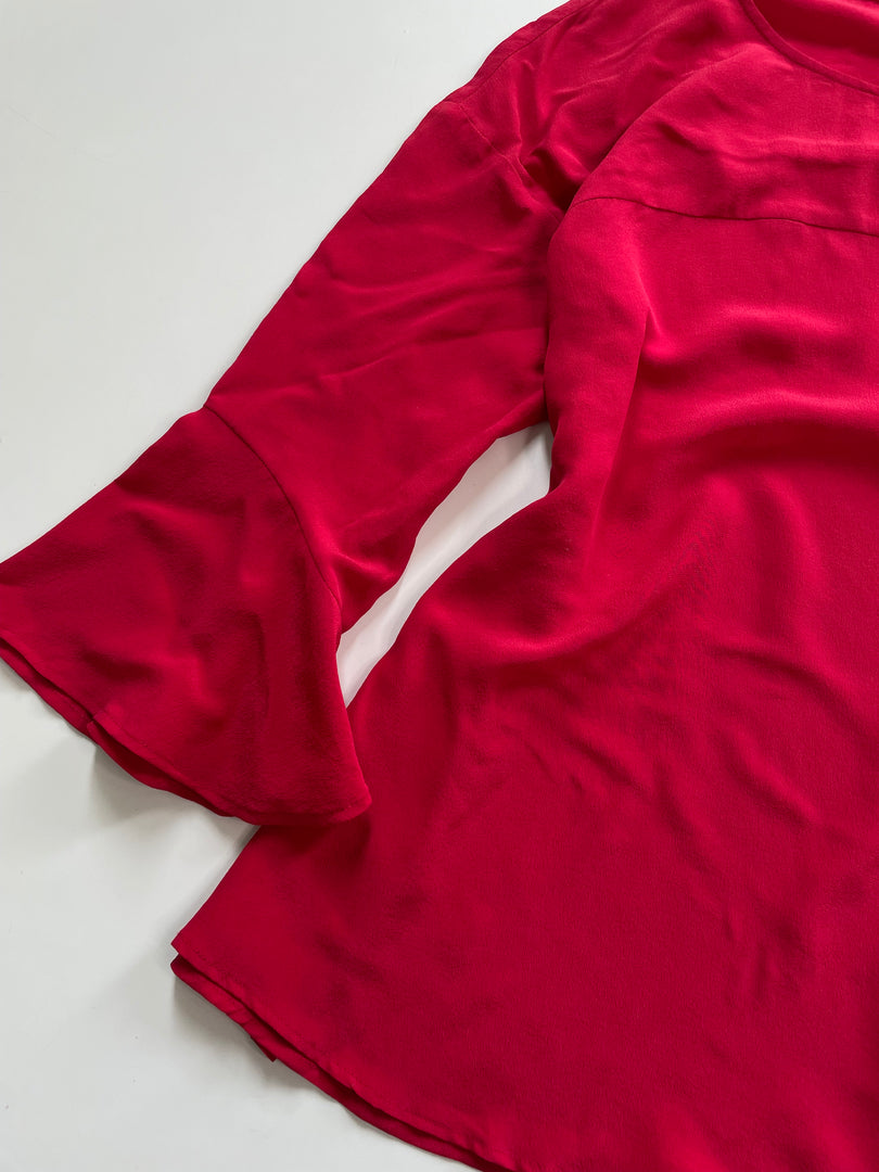 100% Silk Top-Bust 36