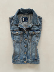 Vintage Denim Top-Bust 32