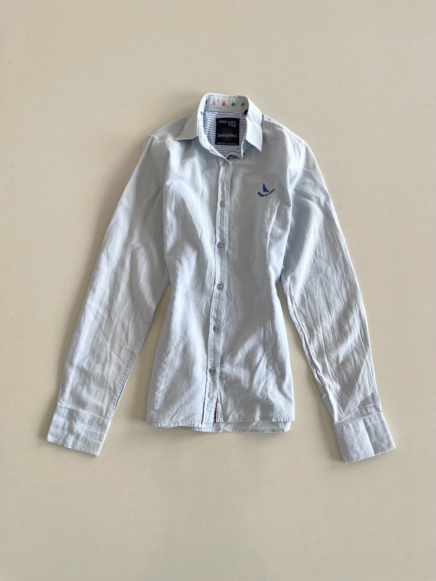 Giorgio Di Mare Vintage Cotton Shirt-Bust 36