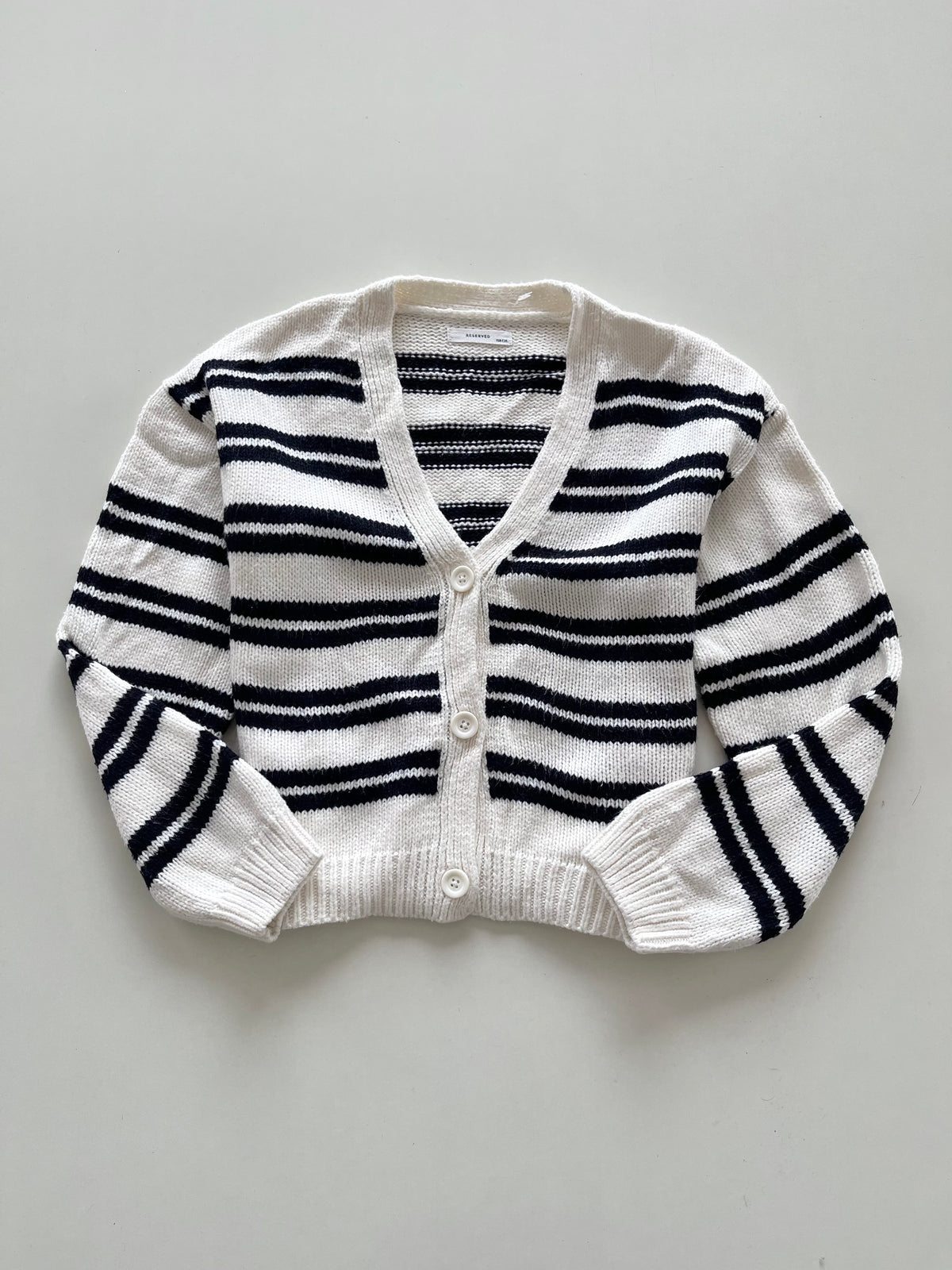 Reserved Chunky Pinterest Cardigan-Bust 40