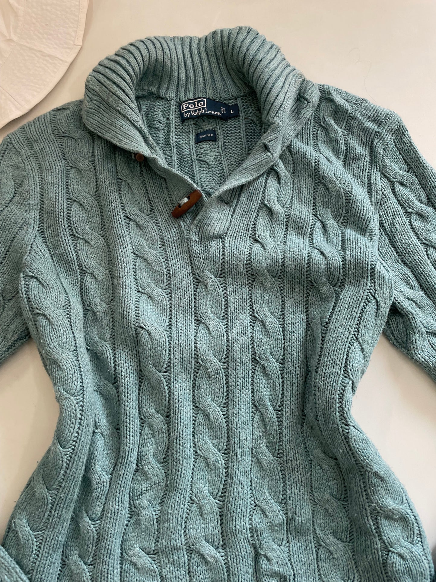 Vintage Ralph Lauren 100% Silk Sweater-Chest 42
