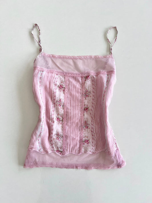 Derby Sequin & Lace Top-Bust 34