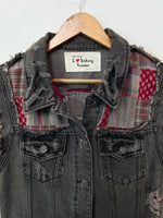 Load image into Gallery viewer, Vintage Denim Vest-Bust 36