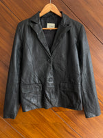 Load image into Gallery viewer, Conbipel Leather Blazer-Bust 36