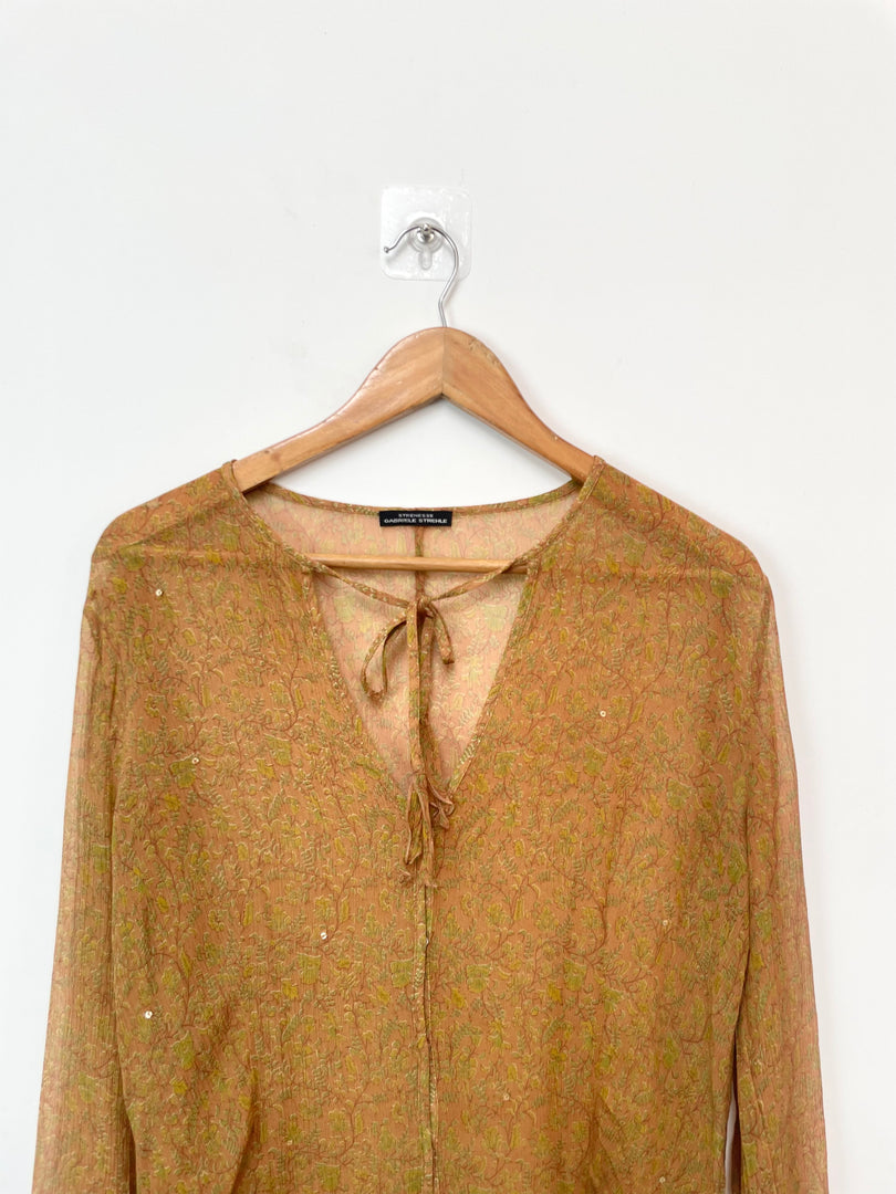 Gabriele Strehle Pure Silk Top-Bust 40