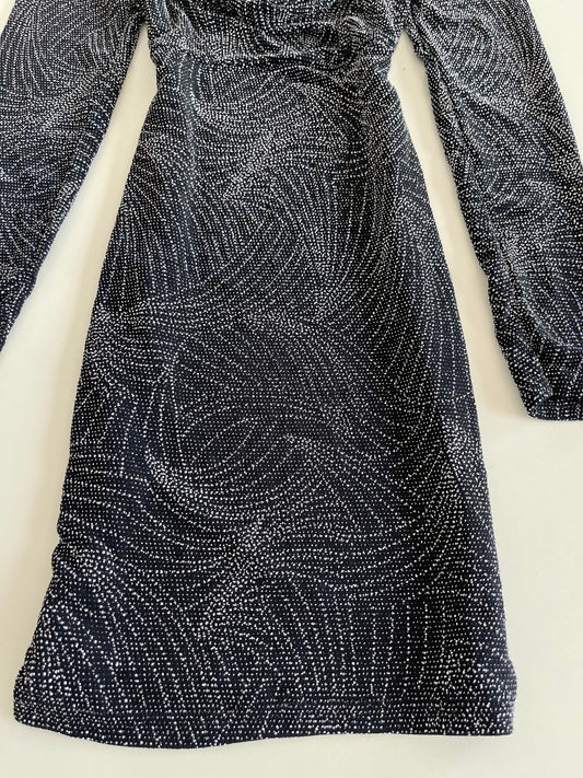 Cowl Neck Dress-Bust 32 to 34