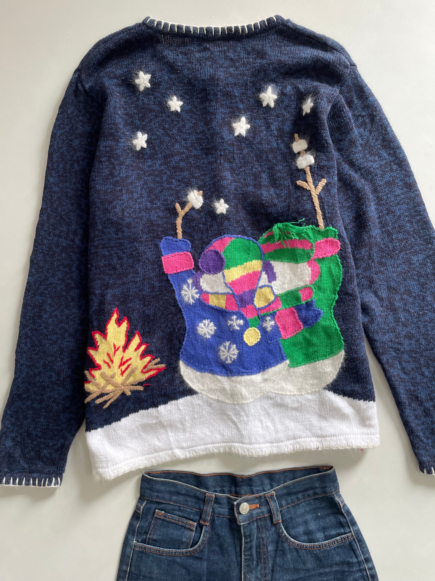 The Quacker Factory Christmas Sweater-Bust 46