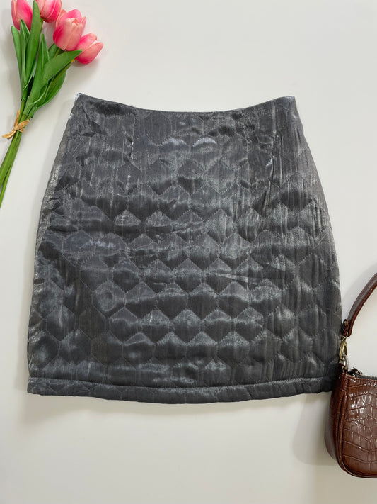 Mocha Organza Skirt-Waist 26